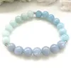 MG0863 Natural Chalcedony Stone Energy Bracelet Women's Women الطاقة الهدية لـ Girlfriend252a