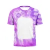 Camiseta de transferencia de calor al por mayor impresi￳n en blanco sublimaci￳n SUBLIMACIￓN Camisas blanqueadas para suministros de decoraci￳n de fiesta 918