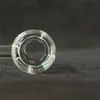 새로운 10mm 14mm 남성 서리로 덥은 공동 흡연 석영 네일 Banger 45ﾰ 90ﾰ 스트레이트 탑 두꺼운 투명 유리 액세서리 물 봉 파이프