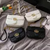 Women luxurys designers bags 2021 High Quality Marmont Velvet Shoulder Handbags Purses Gold Chain Fashion letter Crossbody Bag 26cm Women Fashion Marmont