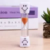 Novelty Items 3 Minutes Sand Timer Clock Smiling Face Hourglass Decorative Household Kids Toothbrush Gifts Christmas Ornaments6218221