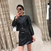 Women's Leather & Faux designer Designer Luxury Quality Diamond Check Single Breasted Jacket Fashion Skirt Suit Jackets With Skirts Temperament Hot Style XGT6