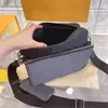 Luxury Designer Messenger Bag Reverse Canvas Mens Crossbody TRIO 3 Piece Sets Fashion Man Shoulder Bags tote Purse Wallet Clutch M69443
