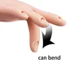 Wyświetlacz do ćwiczeń paznokci ręka do treningu Manicure Model elastyczne ruchome protetyczne miękkie fałszywe narzędzie do drukarki 220916