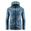 Giacche da uomo 2022 Primavera/Estate Outdoor Corto Casual Nylon di alta qualità Antivento Protezione solare UV Abbigliamento Abbigliamento in pelle Giacca di moda