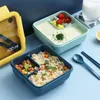 Dinnerware Define 1100ml Caixa de almoço de almoço Caixa de cozinha de preparação para microondas Separe Bento para a escola