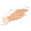 Mani di esposizione per la pratica delle unghie per modello di addestramento per manicure Strumento flessibile per stampante finta morbida per protesi mobile 220916