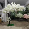Высококлассные искусственные цветы 105 см шифрования вишневого цвета филиал 3 вилка сакура для свадебной вечеринки фоновая