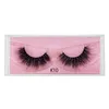 Multilayer Thick Natural Mink False Eyelashes Soft & Vivid Hand Made Reusable Curly Full Strip 3D Fake Lashes Messy Crisscross Easy to Wear Eyelash Extensions