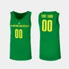 Баскетбол 2022 NCAA Custom Uo Oregon Ducks сшита баскетбольной майкой 1 Джорда Белл #24 Диллон Брукс Трой Браун -младший Люк Джексон Терре