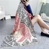 Filtar 2022 Twill Women Cashmere Design Printing Filt Lady Foulard Hijab pannband halsduk Bandana sjal wrap pashmina