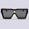 Güneş gözlüğü üst düzey marka erkekler büyük moda vintage punk güneş gözlükleri erkek sürüş gölgeleri lentes de sol hombre uv400