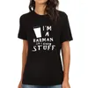 Camisetas de mujer Camiseta de mujer Lyprerazy I'M A BAR MAN SO I KNOW STUFF Funny Printed