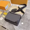 Luxury Designer Messenger Bag Reverse Canvas Mens Crossbody TRIO 3 Piece Sets Fashion Man Shoulder Bags tote Purse Wallet Clutch M69443