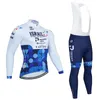 2023 Pro ISRAEL Maglia da ciclismo invernale da uomo Set manica lunga Mountain Bike Abbigliamento da ciclismo Abbigliamento da bicicletta MTB traspirante Tuta da usura M15