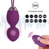 Nxy Sex Eggs Kegel Ballen Vibrator Afstandsediening Ebrerende ei speeltjes voor vrouw vaginale strakke oefening ben wa geisha spier krimpen 1110