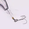 Topwater Fishing Lure 6g 65mm Whopper Popper Wobbler Artificial Hard Bait Bass Plopper Soft Rotating Tail Fishing Tackle4056010