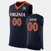 College basketbal draagt ​​college 2022 NCAA Custom Uva Virginia Stitched College Basketball Jersey 59 Danny Caracciolo 83 Josh Clifford0 Joe Comer 0 Kendall Cross 26