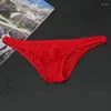 Underpants Men's Seamless Breathable Briefs Ultra-thin See-through Low-rise Underwear Boxers Shorts Male Panties