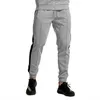 Men's Pants Color Block Cargo Men Casual Drawstring Zipper Long Male Ankle Tied Trousers Jogger Pantalon Homme