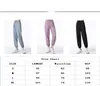 Lu Yoga Frühling und Herbst Schnellrocknen Sporthosen Frauen lose Leggings Hosen Fitness Casual Long Hosen LU-9018 Bitte überprüfen Sie die Größenkarte, um es zu kaufen