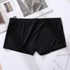 Underbyxor Mäns andas Comfy Ice Silk Boxer Briefs Shorts Bulge Underwear Ultra-Thin