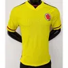2022 Colombia Soccer Jerseys 22 23 Falcao James Cuadrado Football Shirts Fans Player Versie Yellow Home Red Away De Futbol Maillot S-2xl Men Kids Kits Uniformen