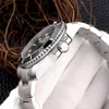 Moda Klasik Mens Watch Mekanik Denizaltı Saatleri Moda 40mm Altın Paslanmaz Çelik Kayış Safir Ayna Su Geçirmez