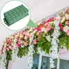 Fleurs décoratives 2 pack Cage en mousse florale pour arrangements de floraux fleuristes artificiels secs et humides