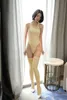 Nuovo set sexy Tuta erotica con calza Costumi sexy Body in ecopelle Donna Alta elastica Backless Lingerie Bodystocking Latex Catsuit
