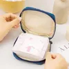 Torby do przechowywania wielofunkcyjna podkładka sanitarna wielokrotnego użytku organizator Kobiet woreczka przenośna torba do makijażu Tampon