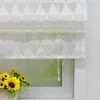 Curtain Roman Curtains Modern Windows Sheer Tulle Drapes Shade Voile Drapery Valance Tab Top For Kitchen Home Decoration