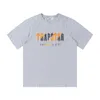 Trapstar 디자이너 남자 티셔츠 수 놓은 여자 티셔츠 반팔 럭셔리 스포츠 탑 S/M/L/XL