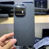 Genuine Carbon Fiber Slim Cases for iPhone 14 Pro Max case 14Plus 14pro Matte Togh Armor Cover