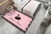 Dywany kreskówkowe wzór dla księżniczki dziewczęta sypialnia studium sypialni łóżko Dibet Animal Printing Kreatywne słodkie dywan mody mody