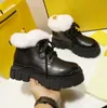 2022 Designer Fendyity Boots Buty Nude Black Winted Stopa Środkowy obcas Long Short Boots Buty BBBB