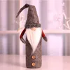 New Christmas decoration creative Rudolph red wine set bottle bag champagne set supplies