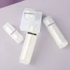 10/30/50g carré blanc acrylique rechargeable crème pot 20/30/40/60/120 ml pompe pulvérisateur bouteilles pour voyage maquillage nettoyant visage Lotion