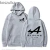 3D Uitstekende ontwerper Alpha Hoodie Men's dames buiten extreme sportjack racing sweatshirt top Formule 1 f1 100-6xl