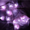 Lumières de noël 3M coton amour chaîne guirlande à piles guirlande lumineuse feston lumière LED pour la décoration de mariage