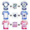 Wholesale Heat Transfer T Shirt Printing Blank Unisex Sublimation Bleached Shirts For Party Decoration Supplies 918