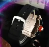 Montre minimaliste pour nageur pour hommes Top marque de mode Designer squelette petit cadran horloge de travail japon importé mouvement à Quartz diamants boîtier montre-bracelet lumineuse