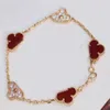 Bracelet à breloques en agate rouge et diamant pour femmes, qualité luxueuse, bijoux de fête, cadeau, PS3442258t, 2021