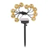 Strings 10LED Solar Power Operated String Fairy Light Outdoor Xmas Garden Ball Lamp