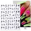 Beauty ArtStickers & Summer Tropical Beach Coconut Tree Slippers 3D Nail Sticker Leaves Shell Transfer Decals Slider Decoration Man...