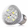 Élèvent des lumières 18W 28W AC 85-265V E27 lampe à LED plantes de graines de fleurs ampoule hydroponique éclairage de plantes à spectre complet