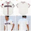 GlaC202 NLBM KANSA CITY MONARCHS 1100TH YEAR HERITAGE Negro Leagues Baeball Jersey 100% cucita