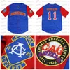 GlaC202 CHICAGO AMERICAN G. Custom NLBM Negro Leagues Baseball Jersey Stiched Name Stiched Number Fast Shipping High Quality