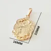 Pendant Necklaces Orthodox Fashion Religion Jewelry Trendy 585 Rose Gold Color Women Necklace