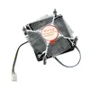 Cavi per computer CPU Cooler Silenzioso PWM Ventola di raffreddamento del radiatore 27mm a basso profilo per ITX Case A4 Slim Chassis LGA115x